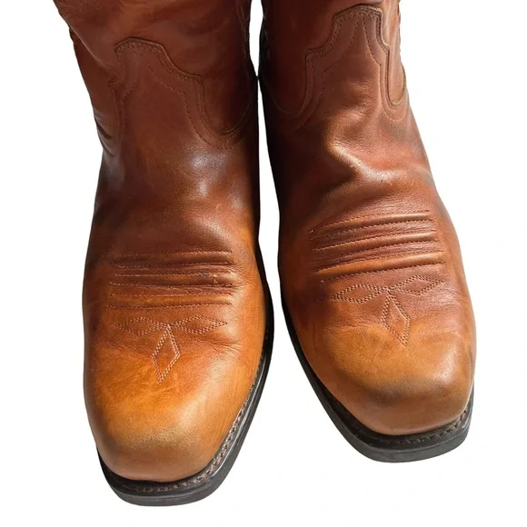 Women’s Durango Brown Cowboy Boots Leather SIZE 10EE - Picture 8 of 13